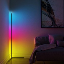 RGBIC Color Changing Led Corner Floor Lamp