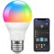 Smart LED Bulb A19 E27 7W Dimmable RGBWW Bulb with App Control via Bluetooth, Multi-Colour Light Bulb